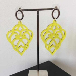 Acrylohringe_gelb_silber