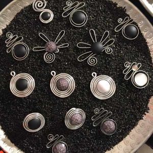 Kettenanhänger | Aludraht | Polaris Schmucksteine