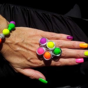 Armband | Ring | Kettenanhänger neon